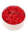 ECARLA Flower Box bukiet zapachowych kwiatów czerwone Róże BUK26CZE