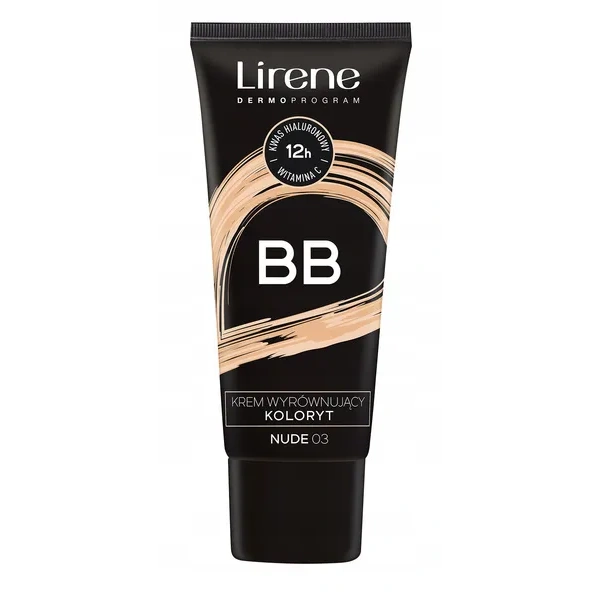 LIRENE BB krem wyrównujący koloryt 03 Nude 30ml 