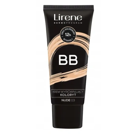 LIRENE BB krem wyrównujący koloryt 03 Nude 30ml 