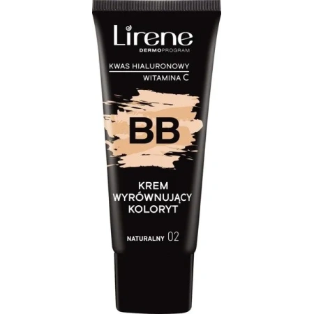 LIRENE BB krem wyrównujący koloryt 02 Naturalny 30ml