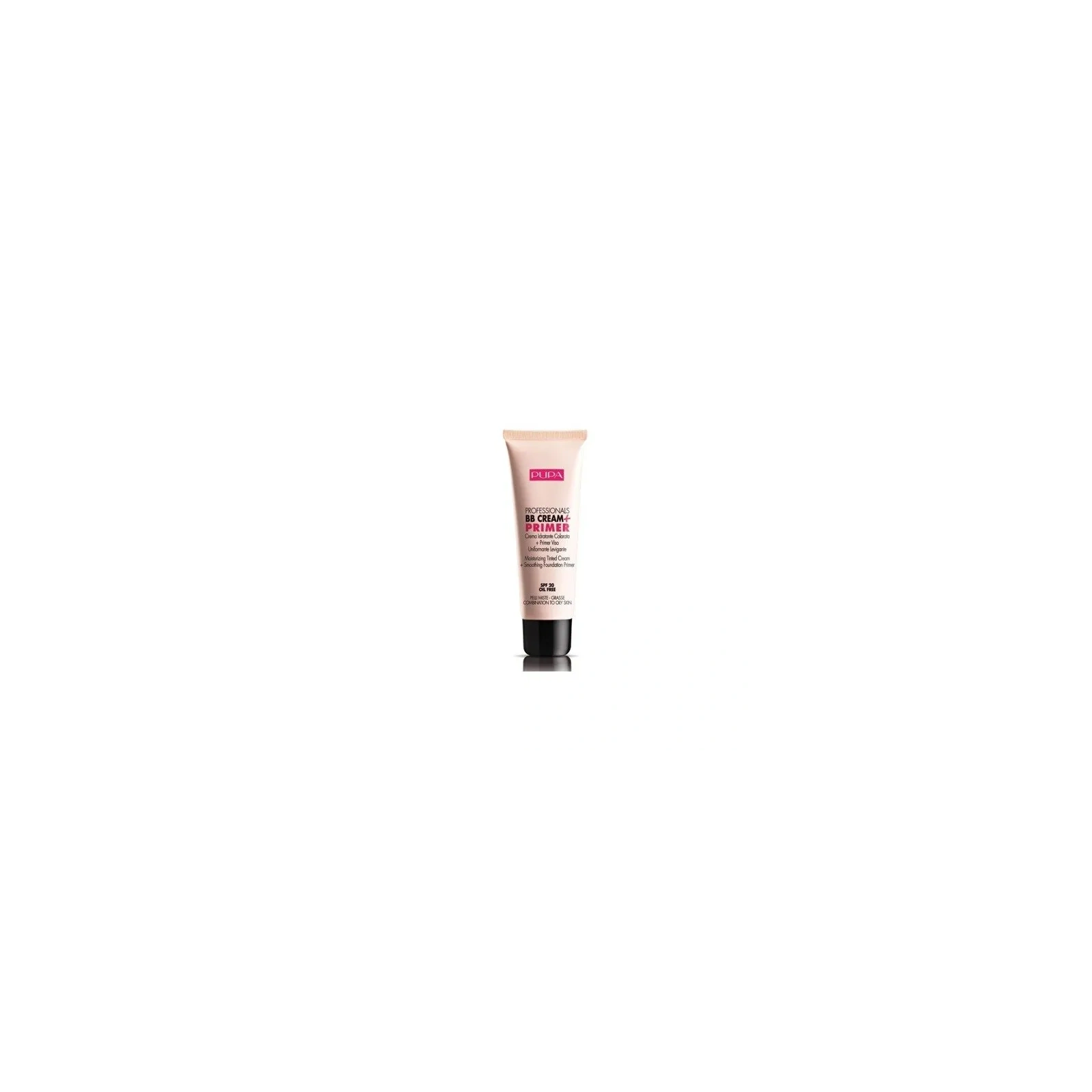 PUPA Professionals BB Cream & Primer SPF20 002 Sand Cera mieszana i tłusta 50ml