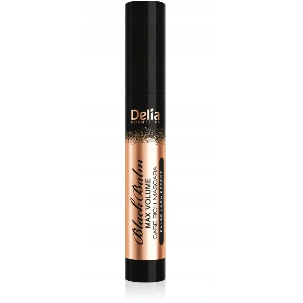 DELIA BlackBalm tusz do rzęs pogrubiający Black 14ml