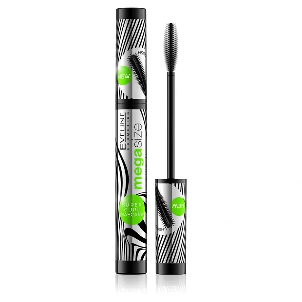 EVELINE Mega Size Lashes tusz do rzęs podkręcający Czarny 10ml