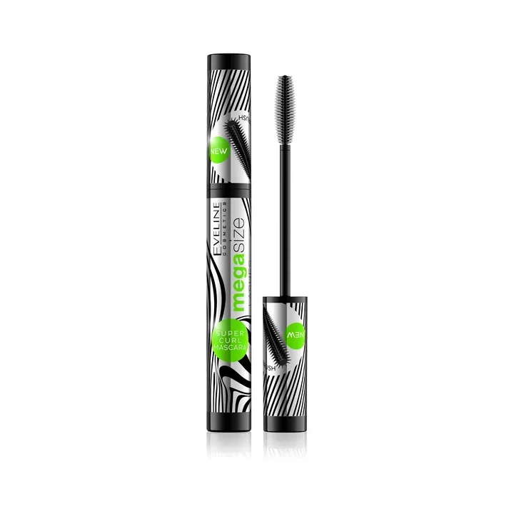 EVELINE Mega Size Lashes tusz do rzęs podkręcający Czarny 10ml