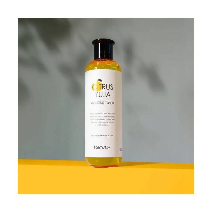 FARMSTAY Citrus Yuja toner do twarzy rewitalizujący 280ml