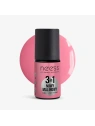 NEESS One Step Mani lakier hybrydowy 3w1 Nowy Malinowy 4ml