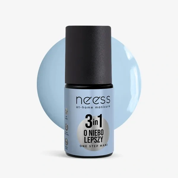 NEESS One Step Mani lakier hydrydowy 3w1 O Niebo Lepszy 4ml