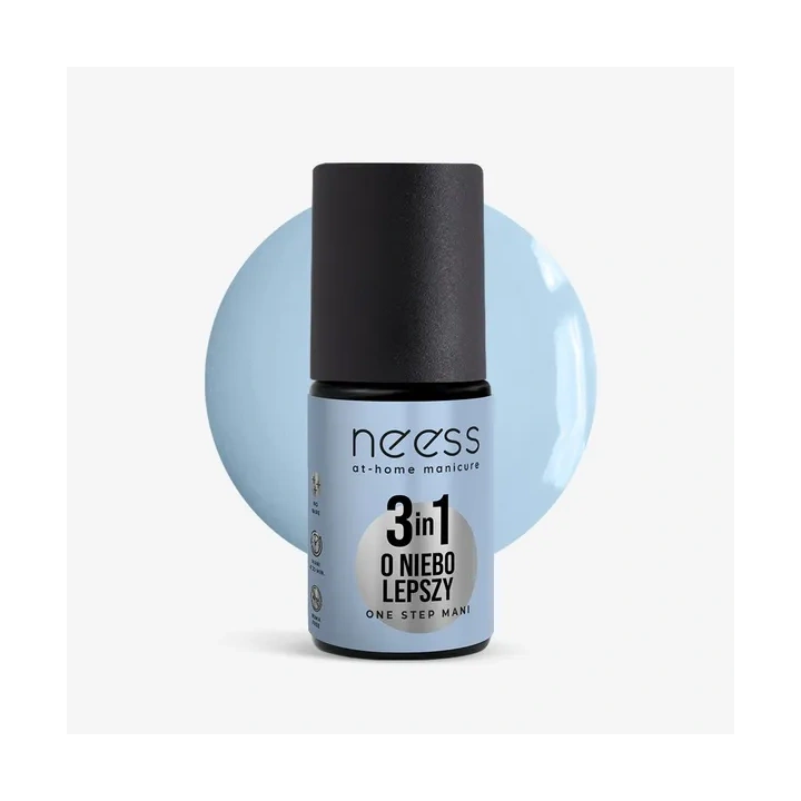 NEESS One Step Mani lakier hydrydowy 3w1 O Niebo Lepszy 4ml