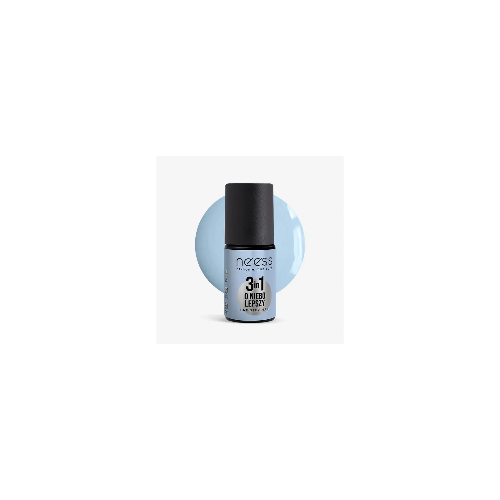 NEESS One Step Mani lakier hydrydowy 3w1 O Niebo Lepszy 4ml