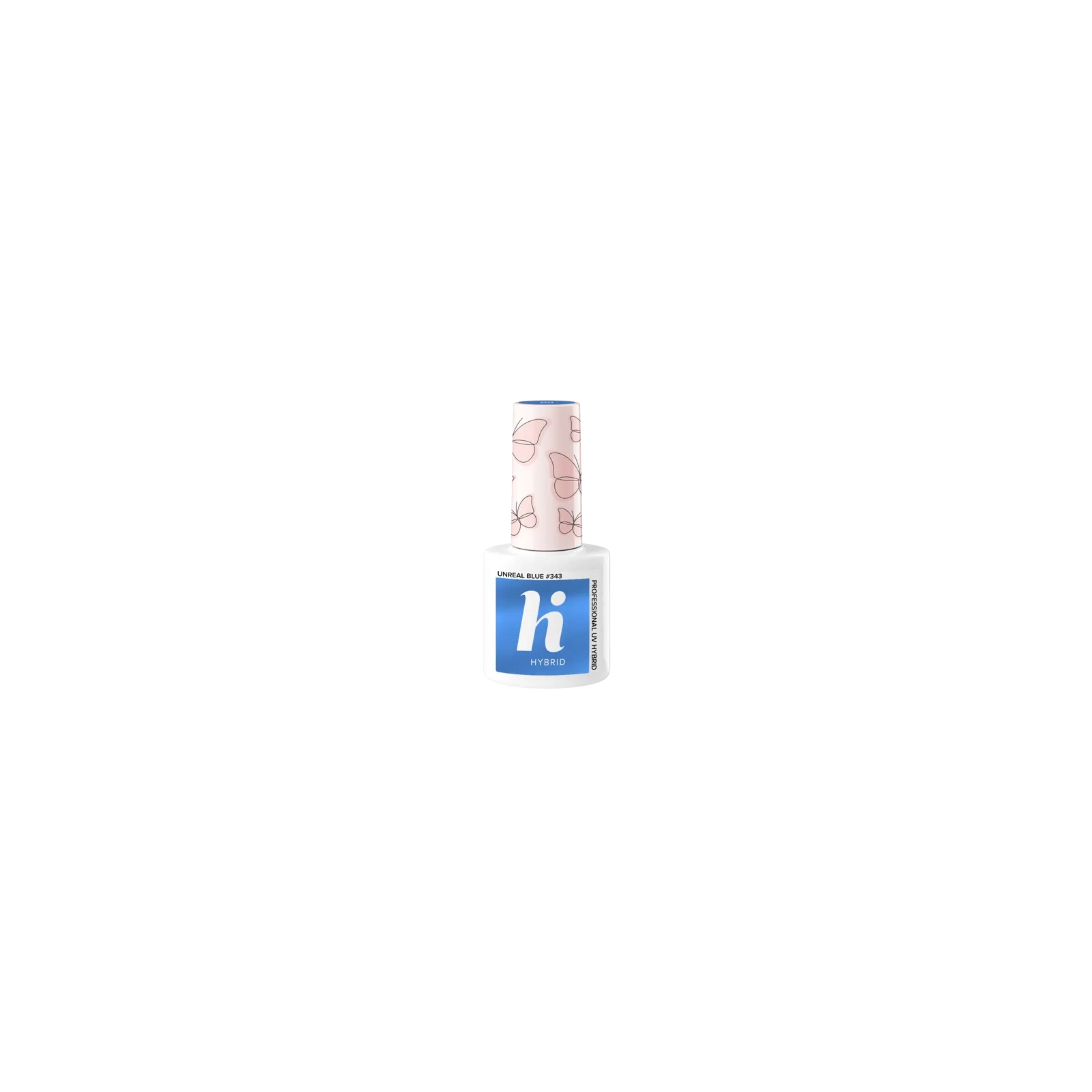 HI HYBRID Lakier hybrydowy Butterflies 343 Unreal Blue 5ml