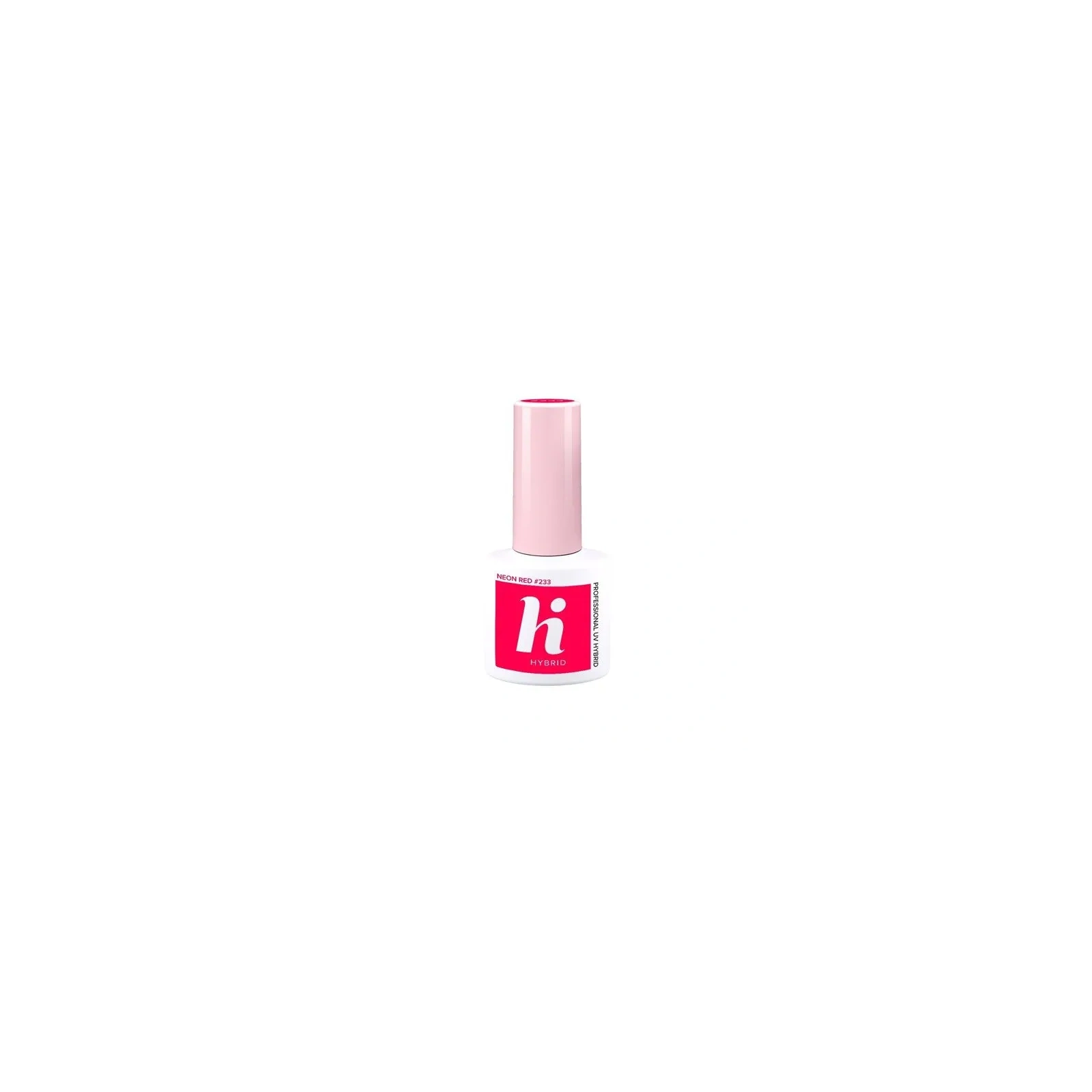 HI HYBRID Lakier hybrydowy 233 Neon Red 5ml