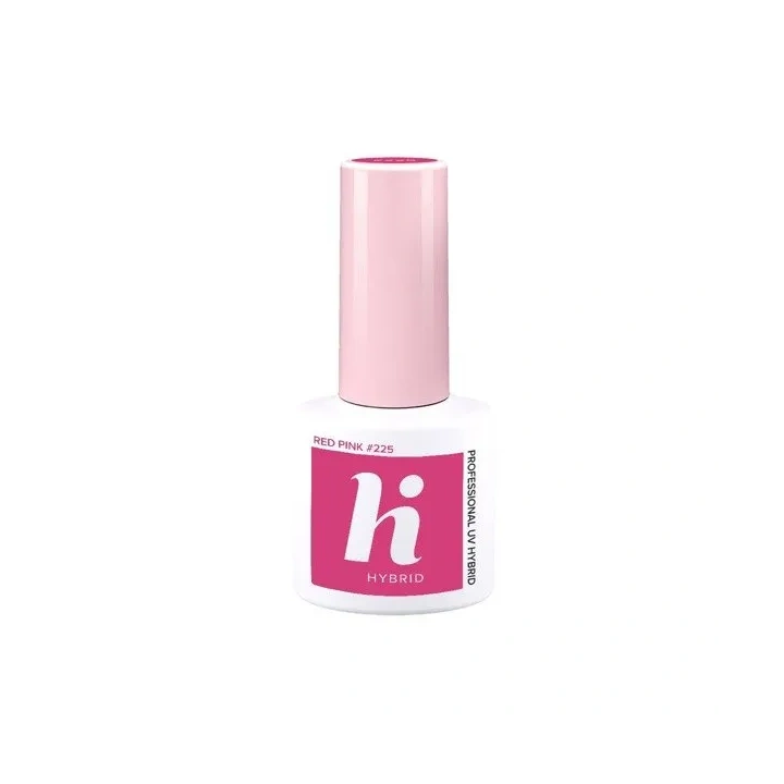 HI HYBRID Lakier hybrydowy 225 Red Pink 5ml