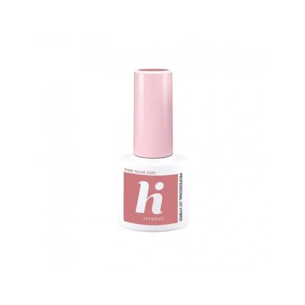 HI HYBRID Lakier hybrydowy 215 Pink Nude 5ml
