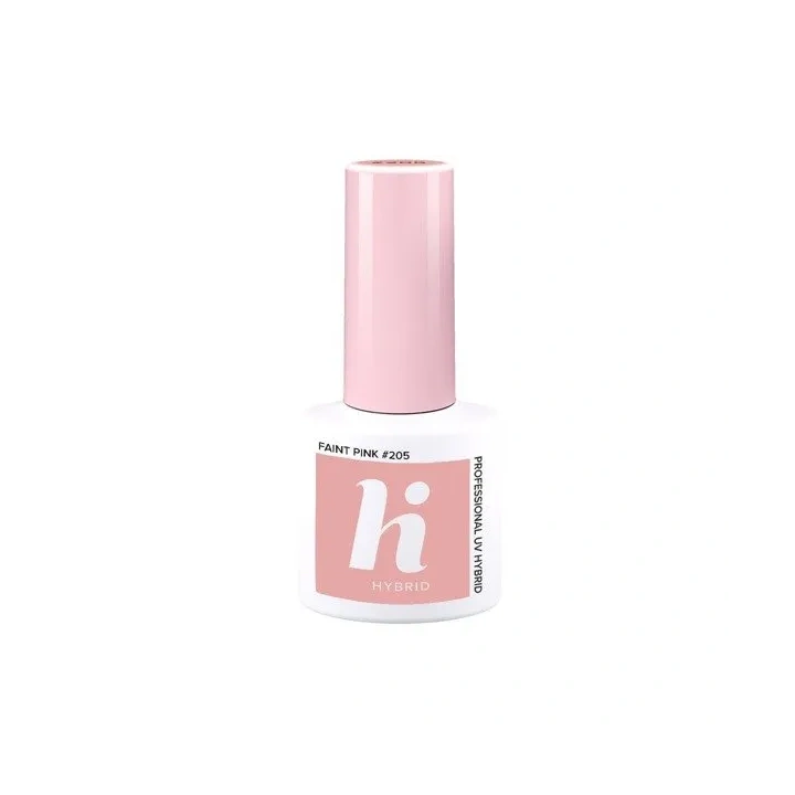 HI HYBRID Lakier hybrydowy 205 Faint Pink 5ml