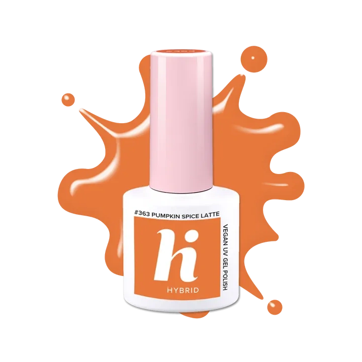 HI HYBRID Hema Free Coffeehouse lakier hybrydowy 363 Pumpkin Spice Latte 5ml