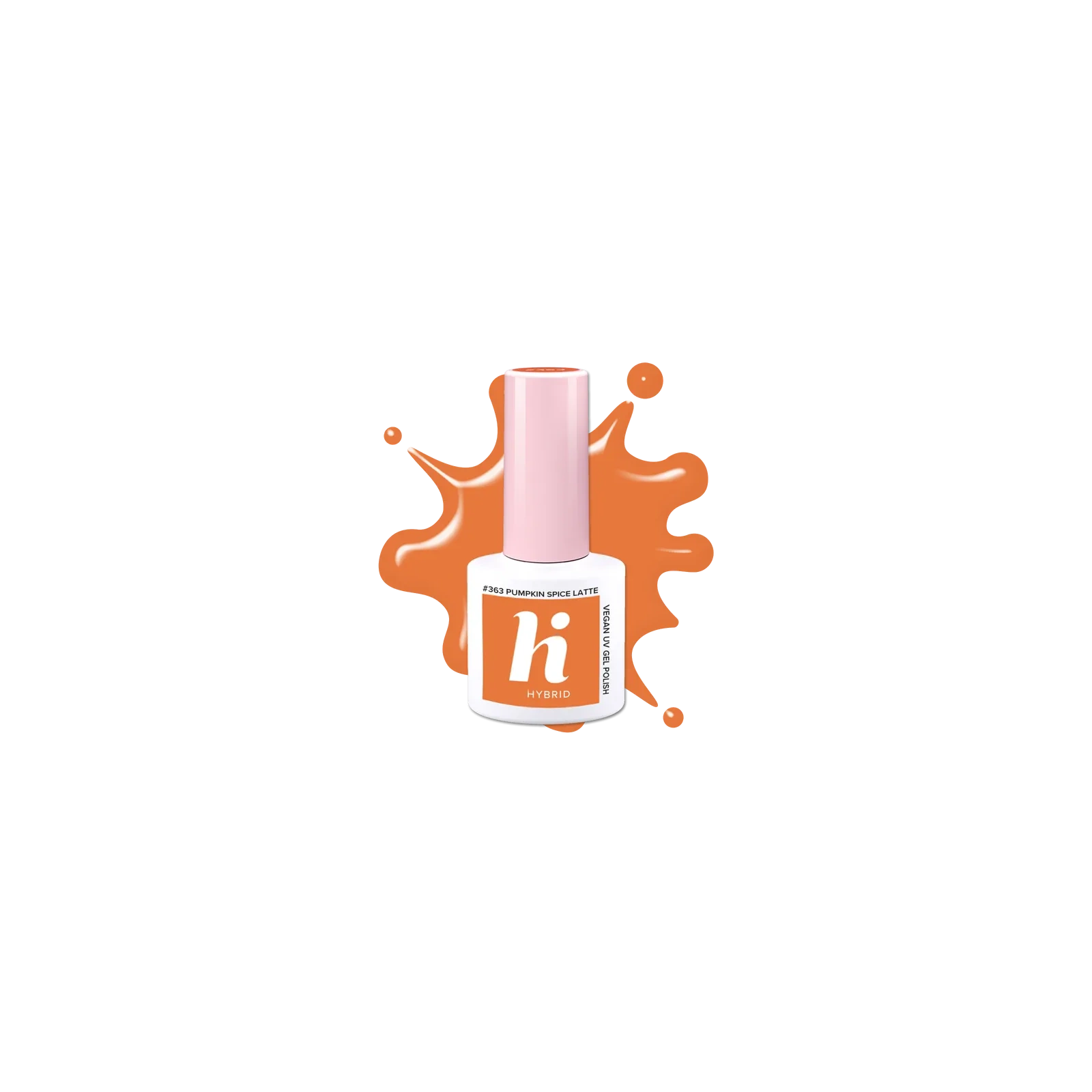 HI HYBRID Hema Free Coffeehouse lakier hybrydowy 363 Pumpkin Spice Latte 5ml