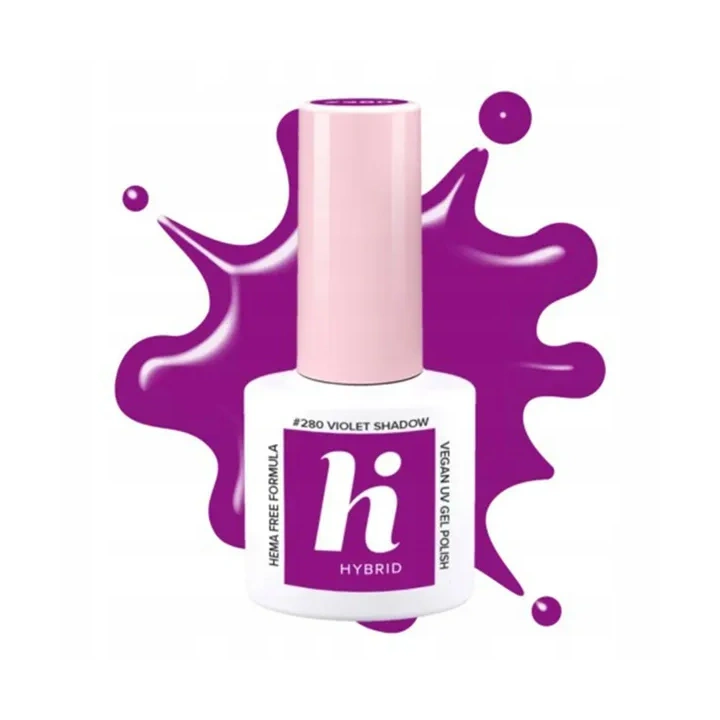 HI HYBRID 2000's lakier hybrydowy Hema Free 280 Violet Shadow 5ml