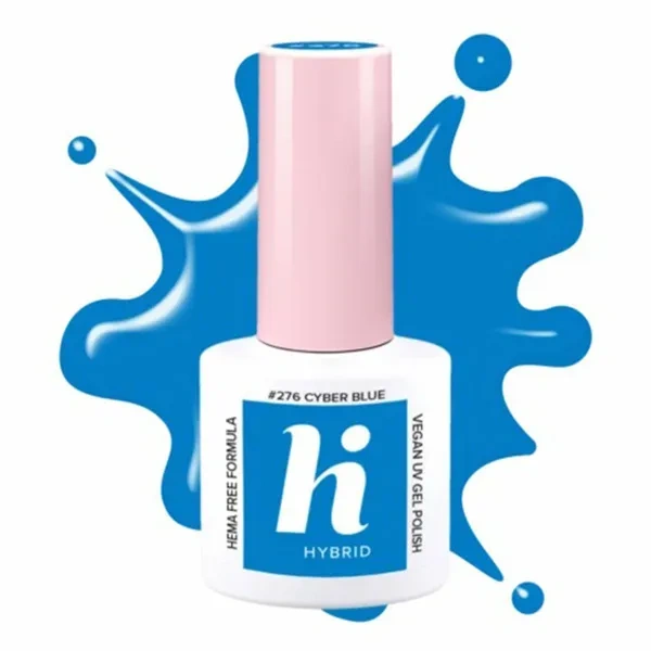 hi hybrid HI HYBRID 2000's Hybrid-Nagellack Hema Free 276 Neon Cyber Blue 5ml — Inhaltsstoffe und Bewertung