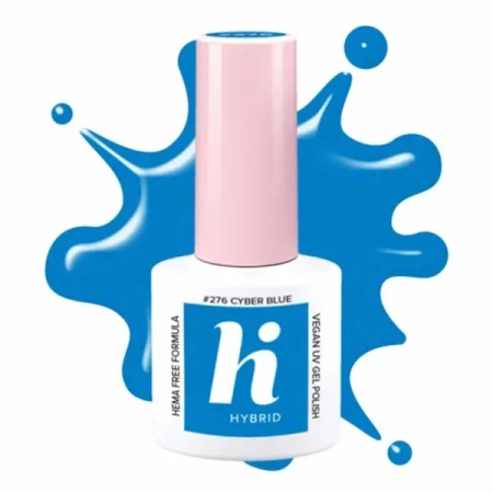 HI HYBRID 2000's lakier hybrydowy Hema Free 276 Neon Cyber Blue 5ml