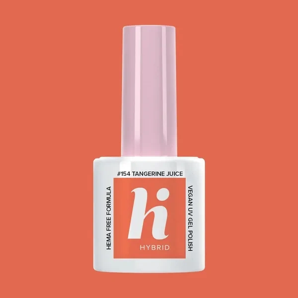 HI HYBRID Palm Springs lakier hybrydowy Hema Free 154 Tangarine Juice 5ml