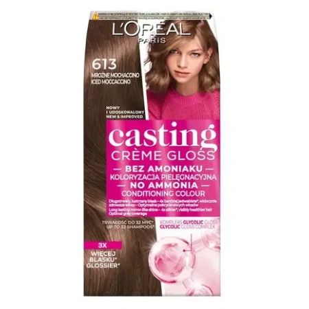 LOREAL Casting Creme Gloss 613 Mroźne Mochaccino
