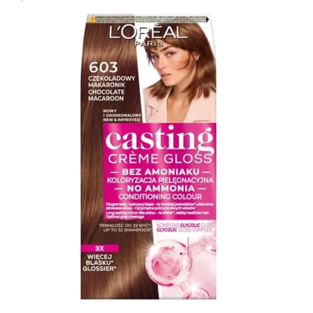 LOREAL Casting Creme Gloss 603 Czekoladowy Nugat