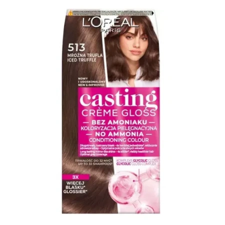 LOREAL Casting Creme Gloss 513 Mroźne Trufle