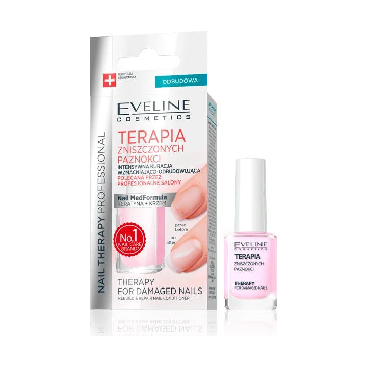 EVELINE Nail Therapy odżywka do zniszczonych paznokci 12ml