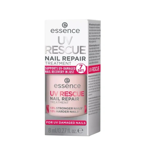 ESSENCE UV Rescue Nail Repair kuracja naprawcza do paznokci 01 8ml