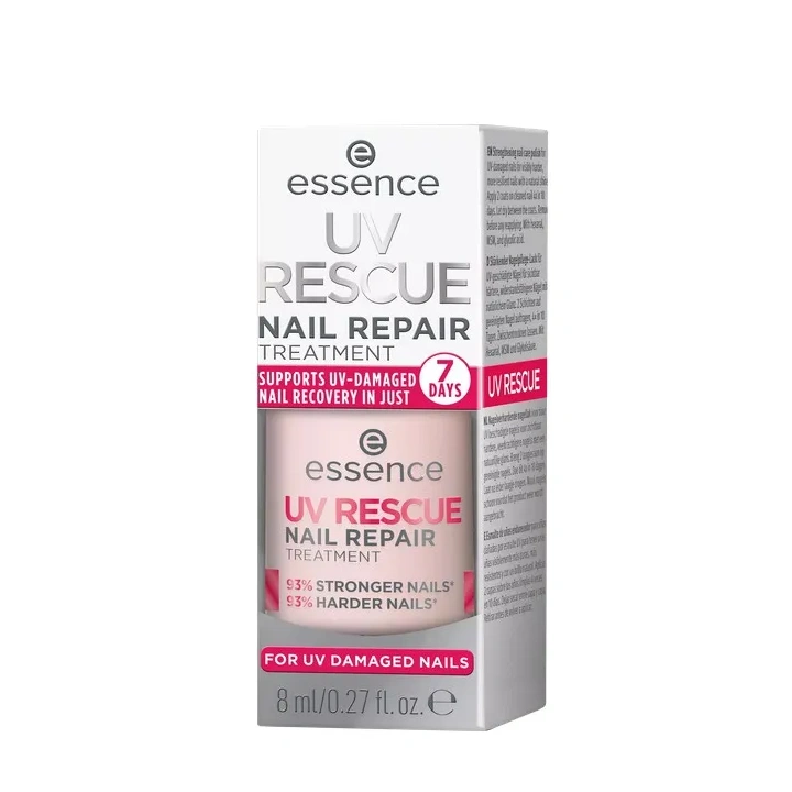 ESSENCE UV Rescue Nail Repair kuracja naprawcza do paznokci 01 8ml
