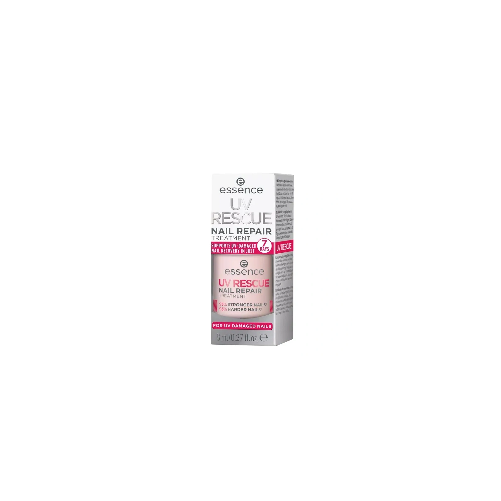 ESSENCE UV Rescue Nail Repair kuracja naprawcza do paznokci 01 8ml