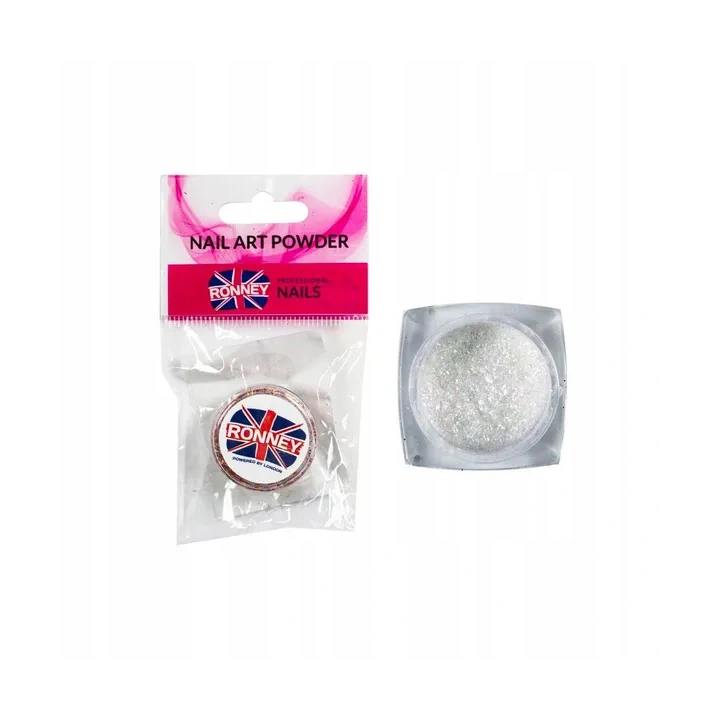 RONNEY Nail Art Powder Mermaid Effect pyłek do paznokci Efekt syrenki 