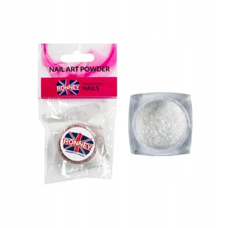 RONNEY Nail Art Powder Mermaid Effect pyłek do paznokci Efekt syrenki 
