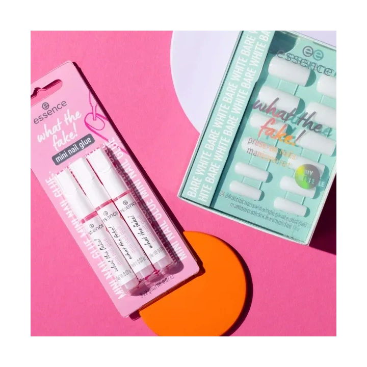 ESSENCE What The Fake! mini klej do sztucznych paznokci 01 3x2g