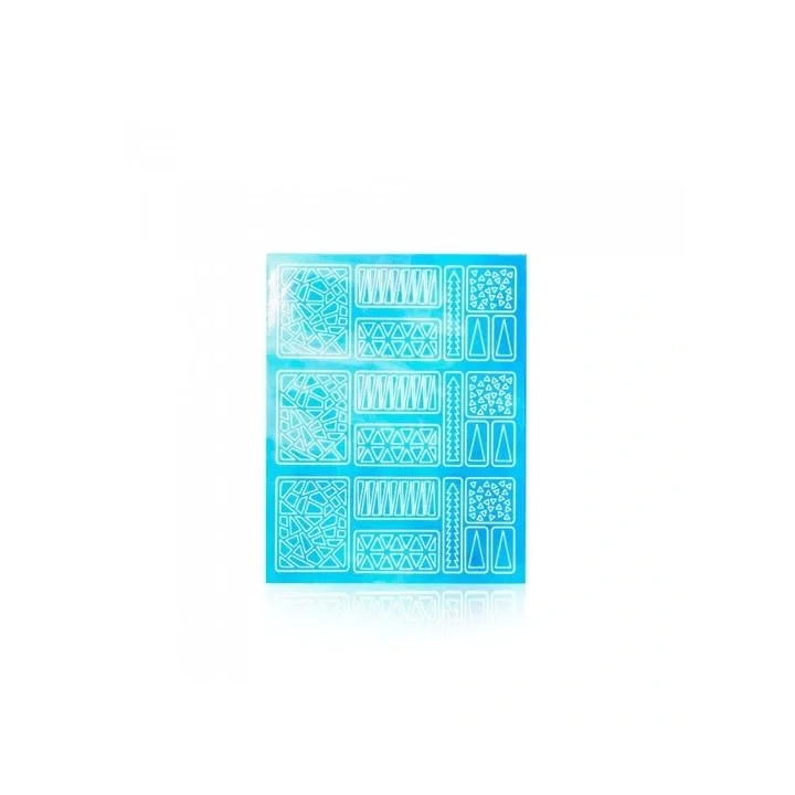 NEESS Naklejki na paznokcie Trójkąty (3693)