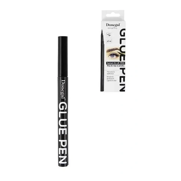 DONEGAL Klej do rzęs w pisaku Czarny 0,5ml