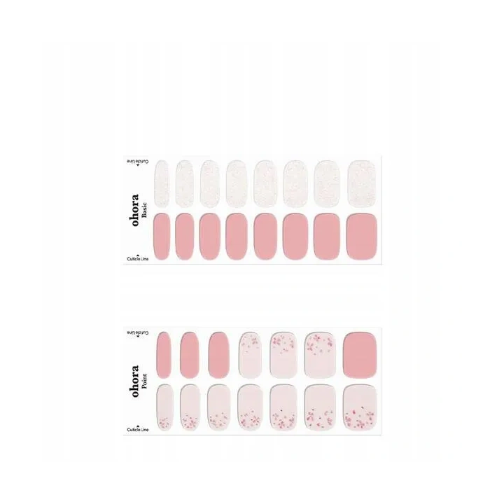 OHORA lakier hybrydowy w naklejce M Rose Diamond ND-355 30szt 