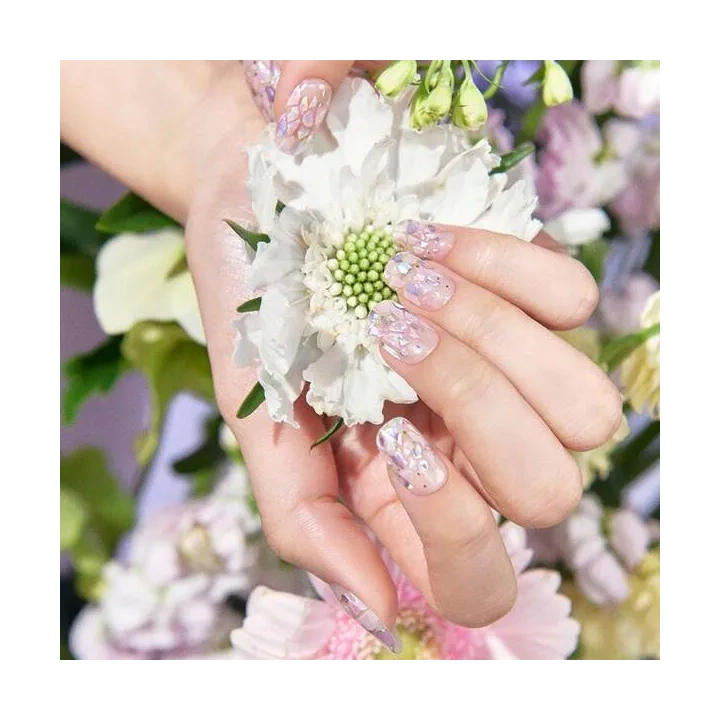OHORA lakier hybrydowy w naklejce M Petal Rain ND-351 30szt 