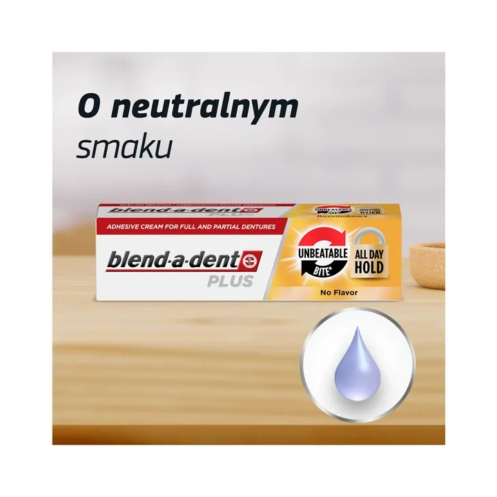 BLEND-A-DENT klej do mocowania protez Plus All Day Hold 40g