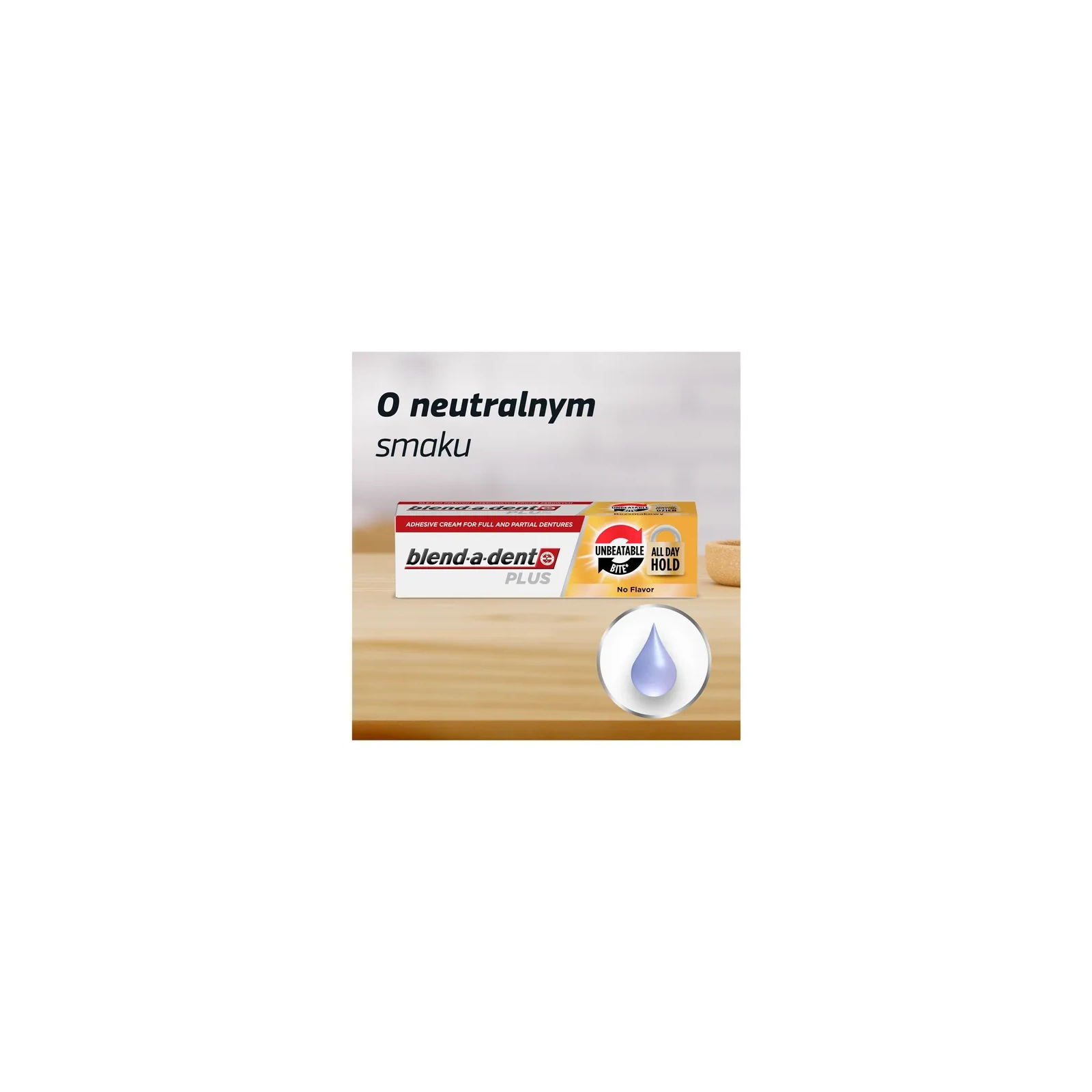BLEND-A-DENT klej do mocowania protez Plus All Day Hold 40g