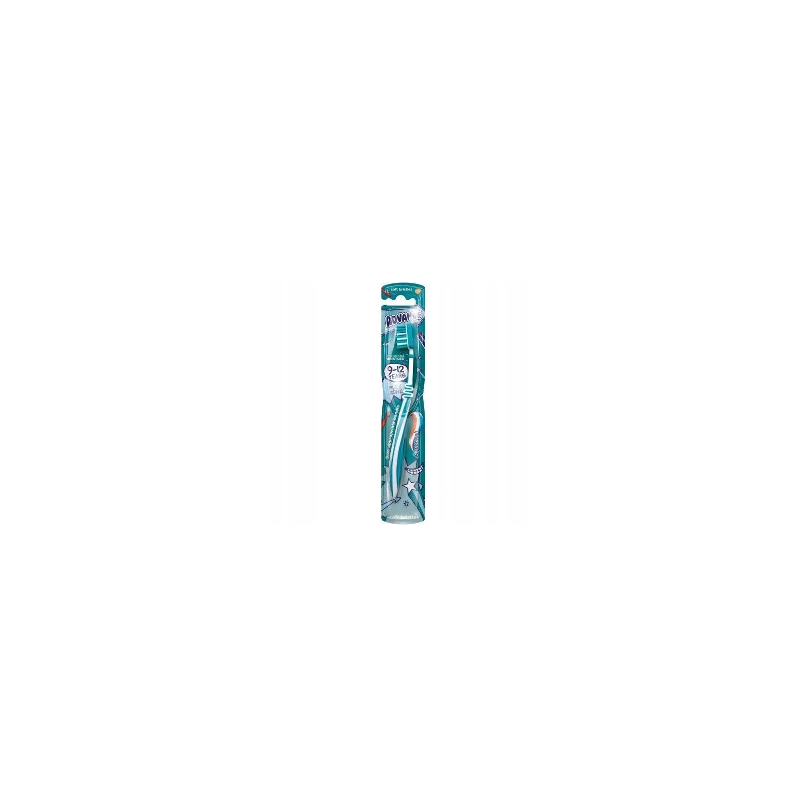 AQUAFRESH Advance szczoteczka do zębów dla dzieci 9-12 lat Soft 