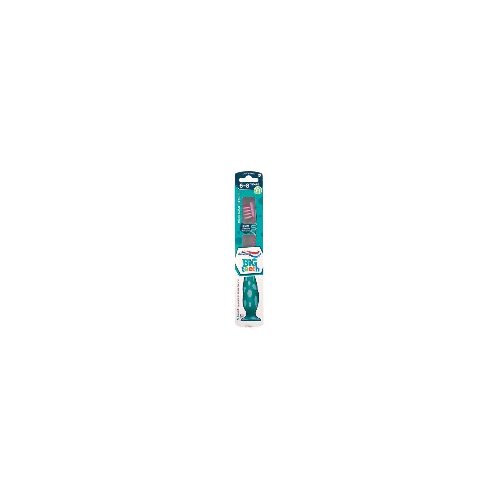 AQUAFRESH Big Teeth szczoteczka do zębów dla dzieci 6-8 lat Soft 