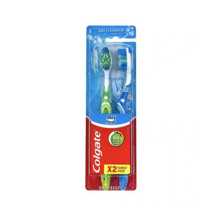 COLGATE Max Fresh Soft szczoteczka do zębów 2szt