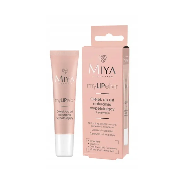 MIYA MyLIPelixir olejek do ust naturalnie wypełniający Clear 10g