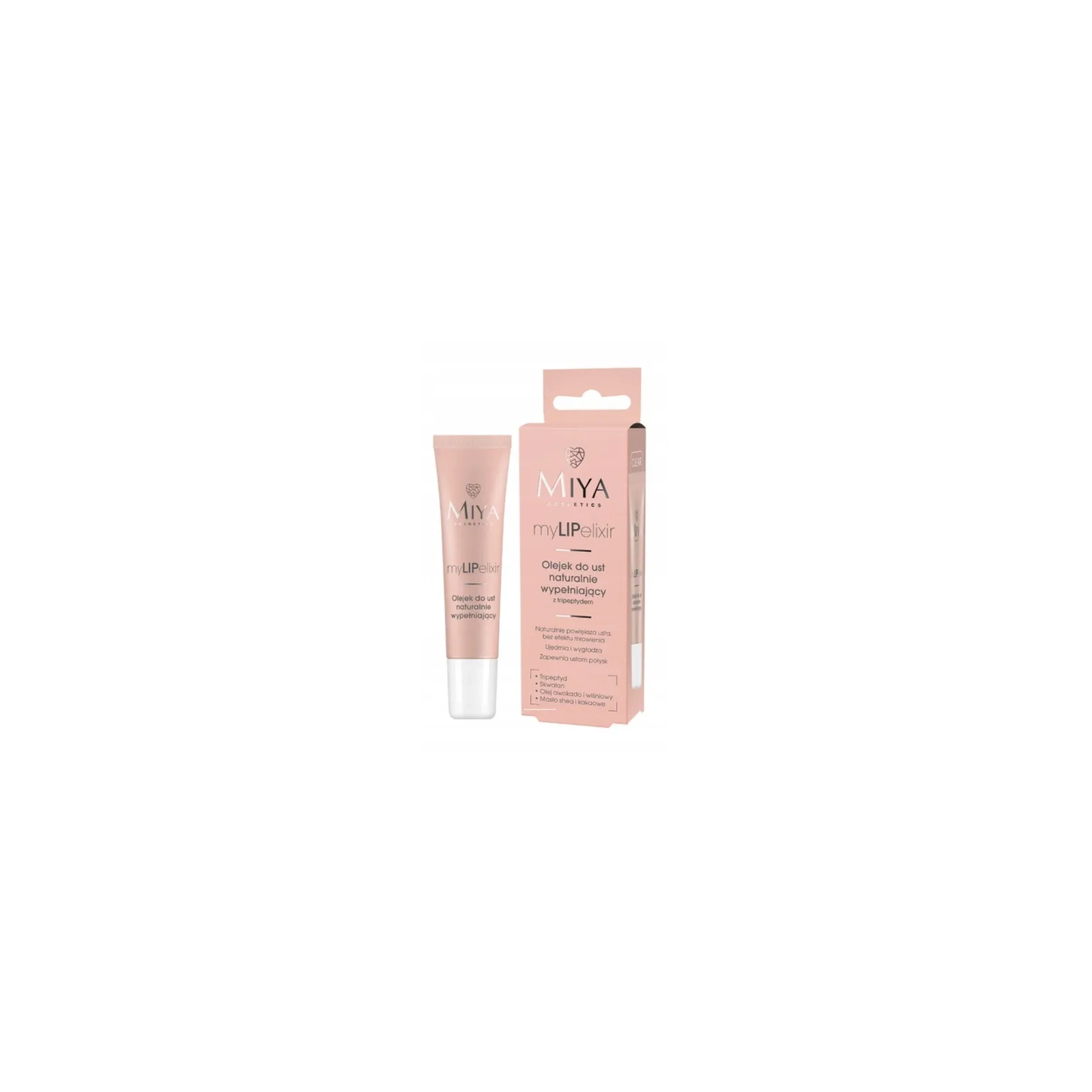 MIYA MyLIPelixir olejek do ust naturalnie wypełniający Clear 10g