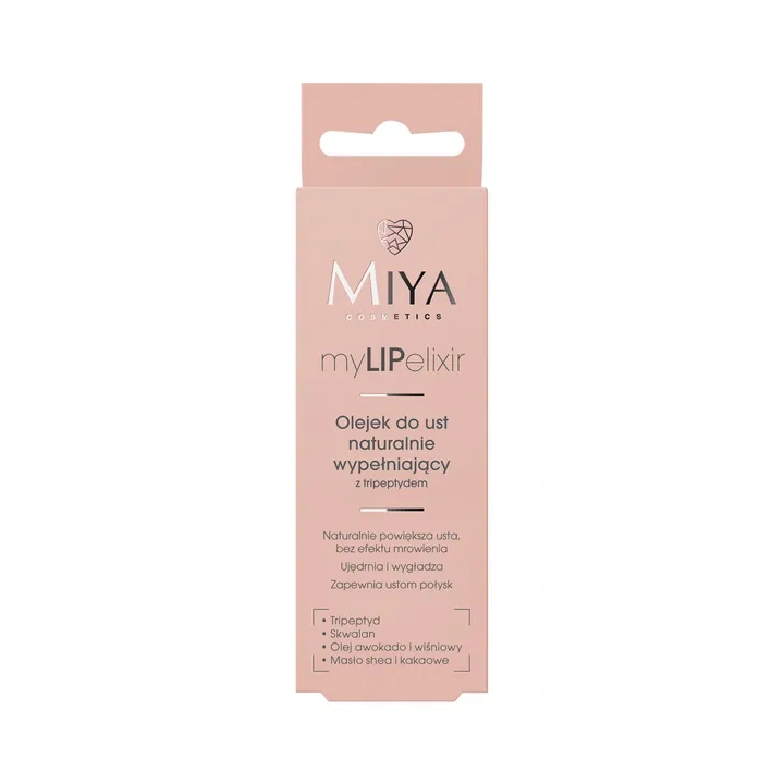 MIYA MyLIPelixir olejek do ust naturalnie wypełniający Clear 10g
