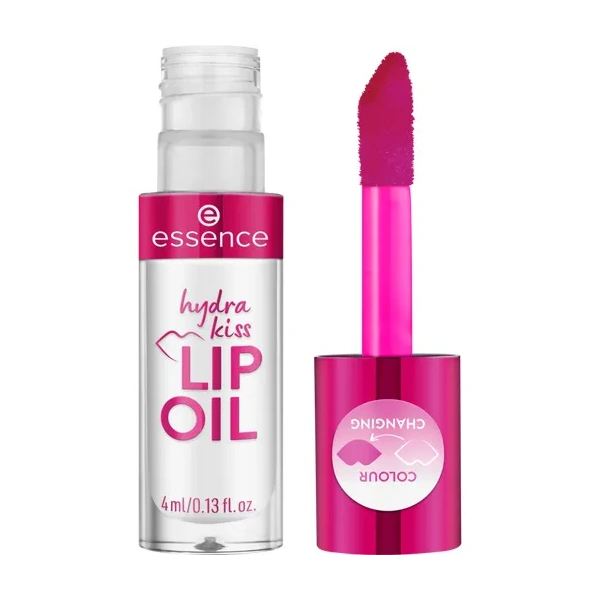 ESSENCE Hydra Kiss Lip Oil olejek do ust 06 Cranberry Is Back 4ml 