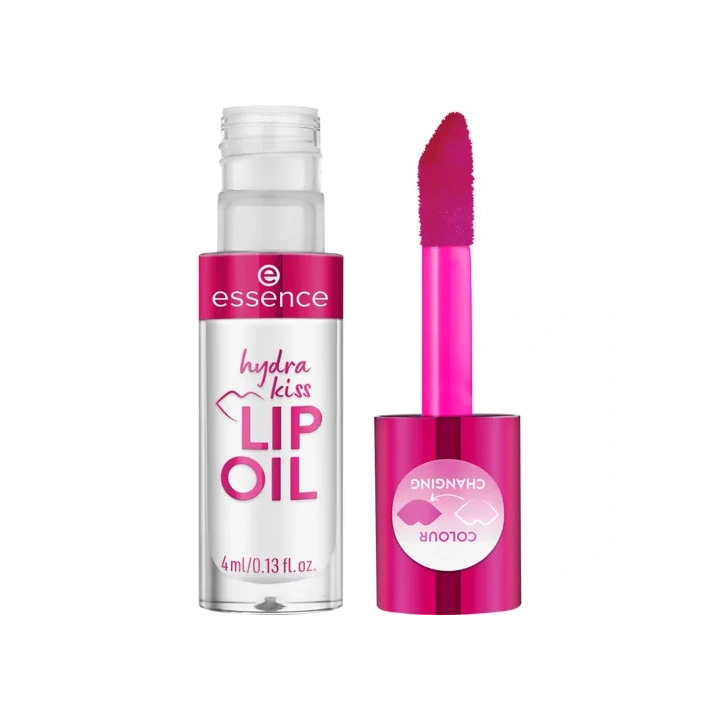 ESSENCE Hydra Kiss Lip Oil olejek do ust 06 Cranberry Is Back 4ml 