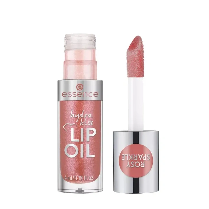 ESSENCE Hydra Kiss Lip Oil olejek do ust 11 Rosy Sparkle 4ml