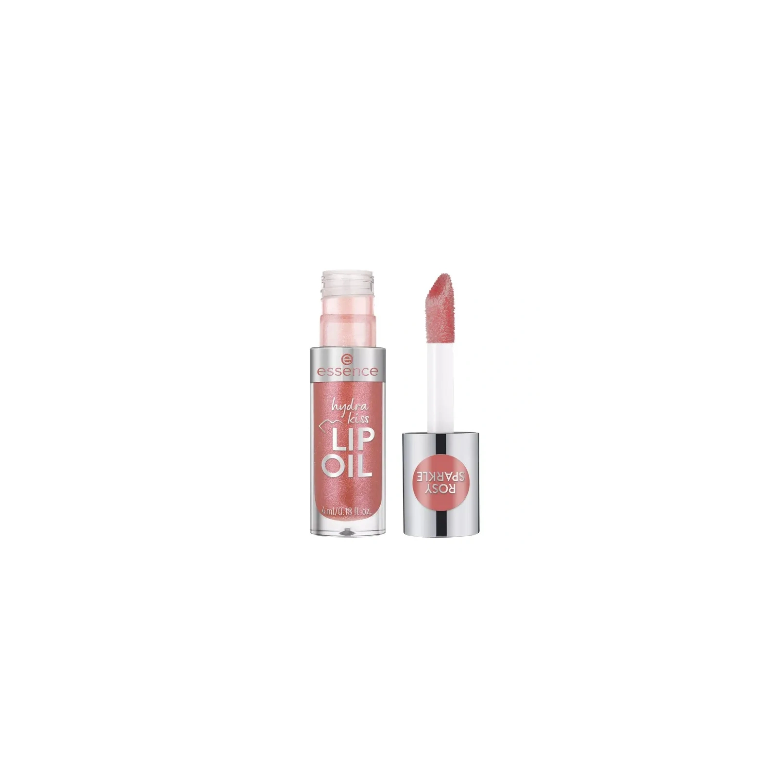 ESSENCE Hydra Kiss Lip Oil olejek do ust 11 Rosy Sparkle 4ml